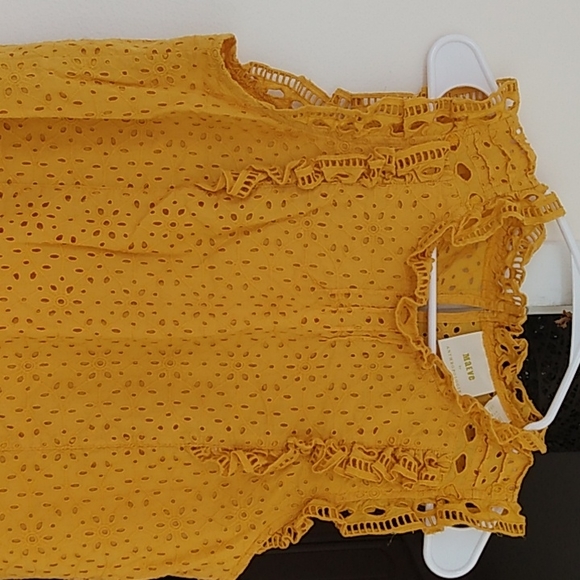 7/$50🌻Maeve by Anthropologie blouse sz 4 - Picture 4 of 17